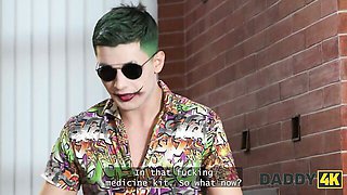 Marvelous Ian and Elena's small tits smut