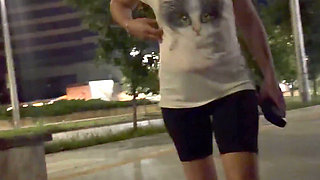 Late at Night Underpass Anal with Marina
