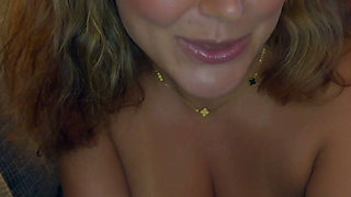 Stepmom’s Hot British Friend Kylie Jones Gets Creampie and Cumshot on Big Tits