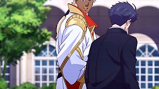 Prince fills up shy boy's anime hole with creamy finish