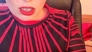 Skinny pierced amateur redhead rough fucking huge toys
