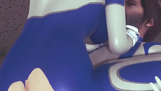 Invisible Woman Is Getting Fucked with Elastic Dick 2