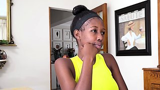 Thick Black MILF Bent Over Banged Raw