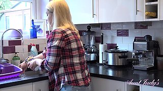 Auntie Olga Seduction & Jerk Off Instruction