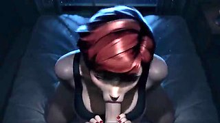 First Time Sloppy Blowjob From Stepsister's Hot Friend - POV Cum in Mouth Swallow