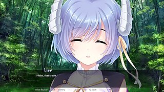 Busty characters in manga porn featuring runaway demon bride