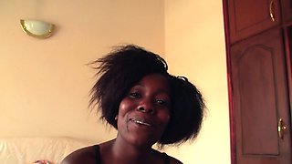 Big booty African amateur came for fun