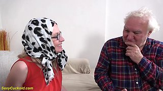 Ugly Woman First Time Cuckold Ass Fucked