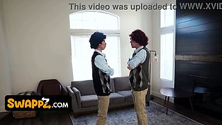 Busty curvy Lexi Luna, Bella Rossi & codey carter in nasty gangbang