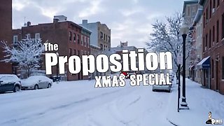 Curvy Wife Cheats on Christmas Day with Big Black Cock - Hot MILF Blowjob & Hardcore Sex