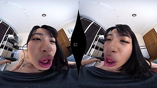 Japanese cutie hot amateur VR porn