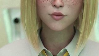 Shadows of Desire by Shamandev - College Cosplay Event, Classroom Masturbation 61