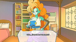 Car Toon In Hybrid Eroventures - Gohan Meeting Videls Hot Friend